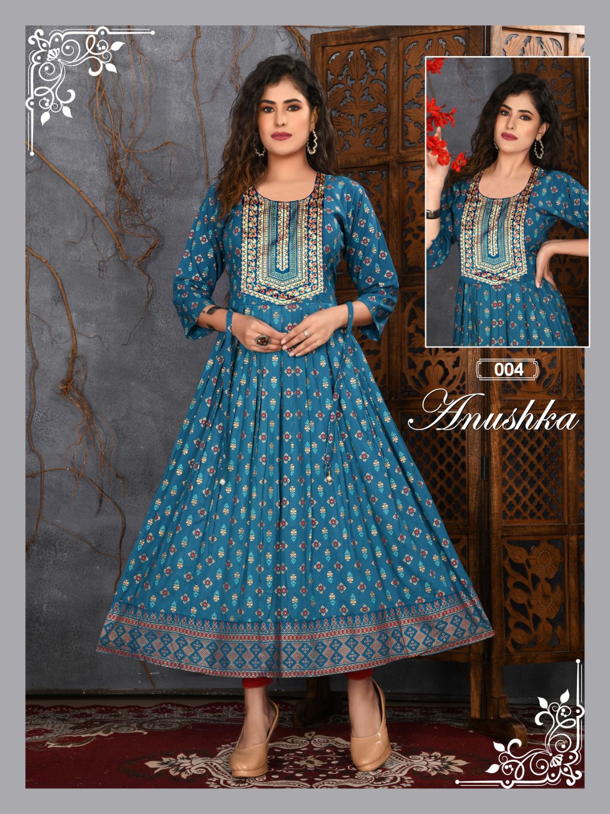 Anushka Vol 2 By Aagya Anarkali Kurtis Catalog